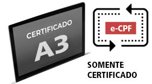 e-CPF A3 - (somente certificado) - Gov