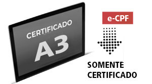 e-CPF A3 - (somente certificado) (ME)